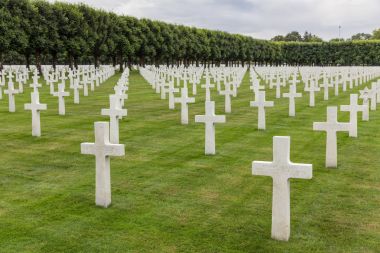 Verdun Savaşı ölen Amerikan Mezarlığı 1.Dünya Savaşı askerler