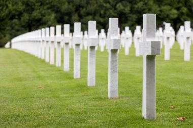 Verdun Savaşı ölen Amerikan Mezarlığı 1.Dünya Savaşı askerler
