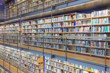 Kütüphane Teknik Üniversitesi Delft Hollanda