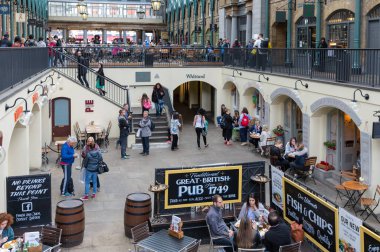  Covent Garden Market, Londra, İngiltere'de ana turistik