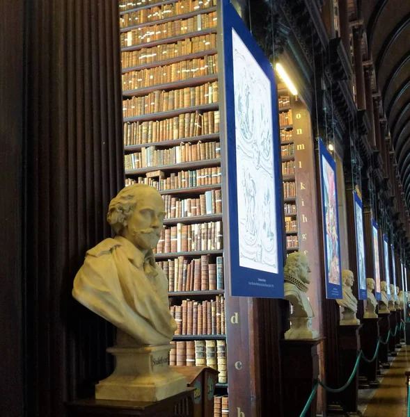 Trinity College Dublin Kütüphanesi — Stok fotoğraf