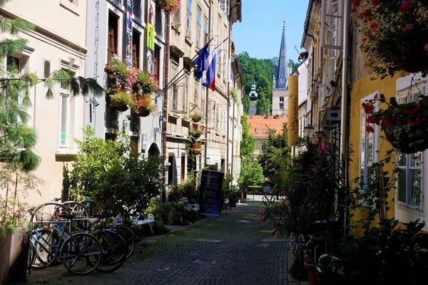 Ljubljana şehir merkezinde güzel Krizevniska Ulica