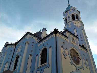 Bratislava güzel mavi kilise
