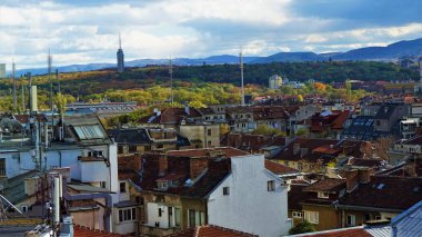 Borissowa gradina Sofia çatılarda görüntülemek