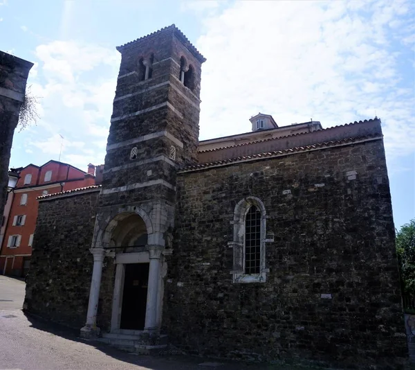 The beautiful church of St Silvester in Trieste — Stock Photo, Image