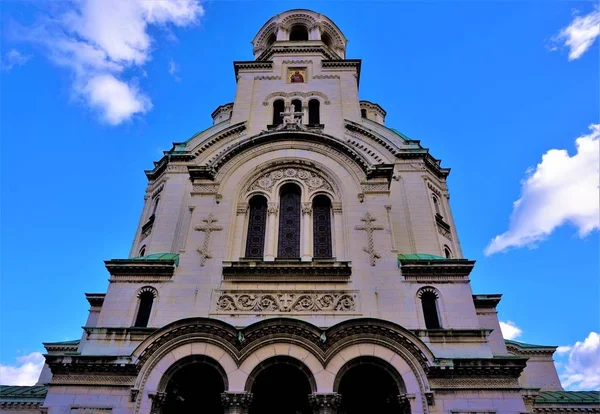 Sie view of Alexander Nevsky cathedral Sofia — Stock Photo, Image