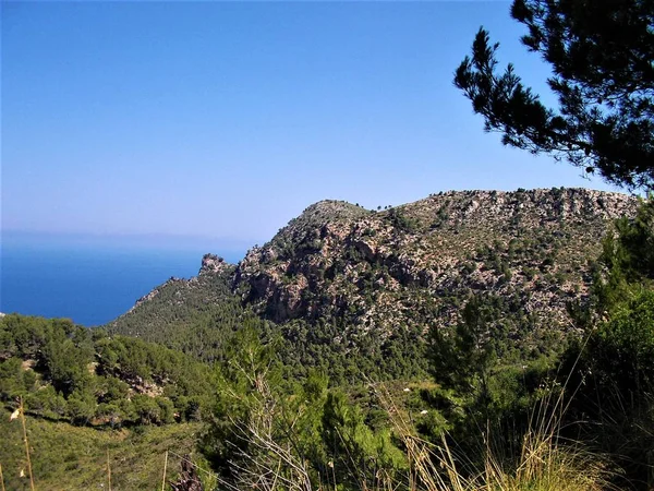 Montanhas na Sierra Tramuntana em Maiorca — Fotografia de Stock