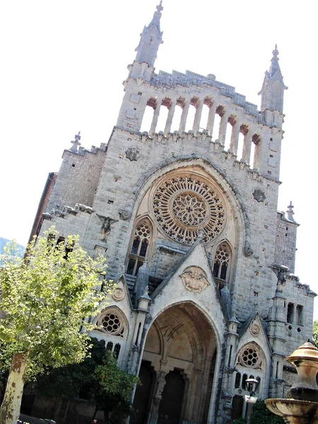 Chiesa di Sant Bartomeu a Soller, Maiorca — Foto Stock