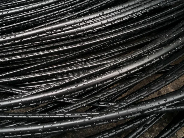 Wet fiber wire, Abstract background