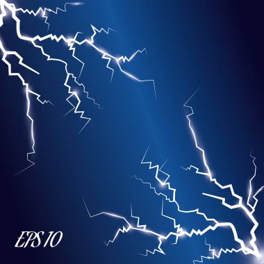 Elektrik şarj vektör. Saydam bir arka plan üzerinde çizimler.