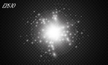 Elektrik şarj vektör. Saydam bir arka plan üzerinde çizimler.