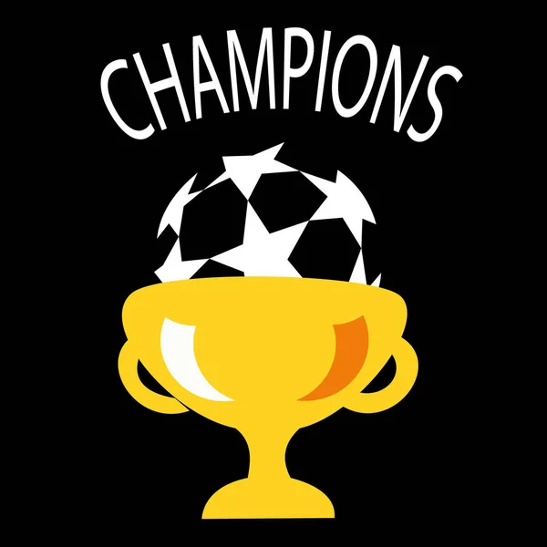 Champion sport lega logo, emblema, distintivo . — Vettoriale Stock