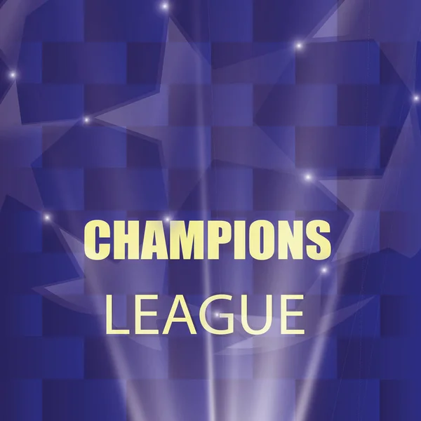 Championne de la ligue sportive logo, emblème, insigne . — Image vectorielle