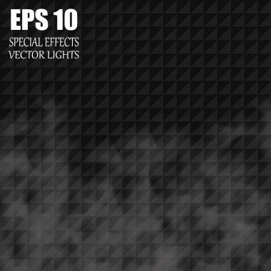 Bulut beyaz veya siyah arka plan üzerine izole duman