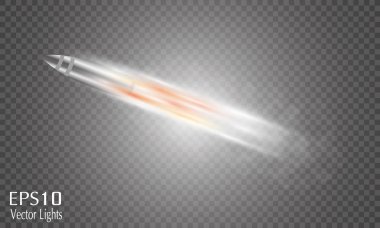 Mermi uçuş ve buna değer. Uçan mermi amacı