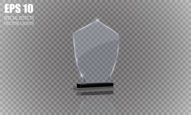  Bir kupa, ilk yer. Vektör çizim şeffaf bir arka plan üzerinde.