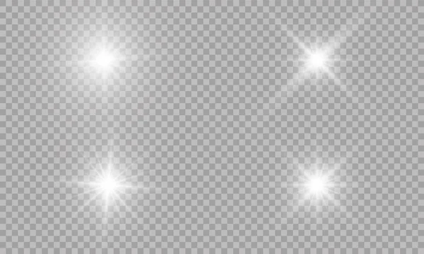 Světelný Efekt Záře Vektorové Ilustrace Vánoční — Stockový vektor