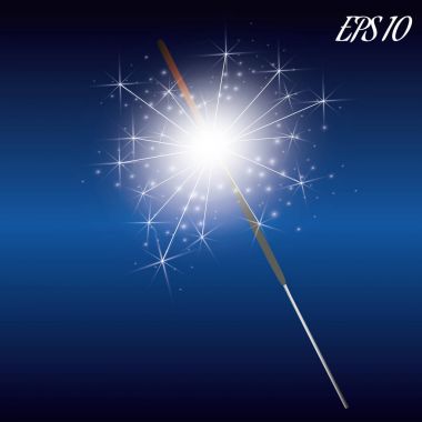 Noel gerçekçi bengal ışık efekti. Ayrı ışık vektör tasarım elementleri. Xmas Tatil tebrik kartı tasarımı için şeffaf parlak maytap şablonu. Mutlu Yeni Yıl dekorasyon ışıkları