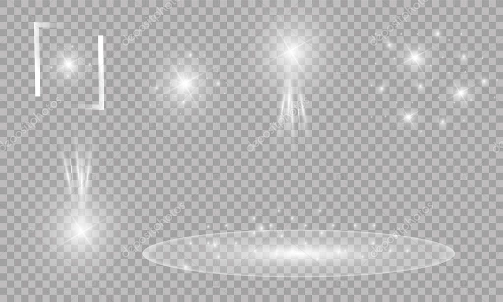 Vector Isolated Spotlight Light Effect Premium Vector In Adobe Illustrator Ai Ai Format Encapsulated Postscript Eps Eps Format
