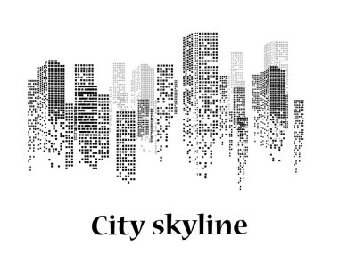 Şehir sahne gece zamanında