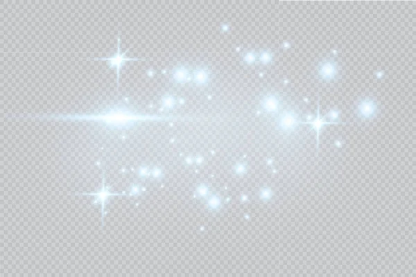 Effet Lumineux Illustration Vectorielle Concept Flash Noël — Image vectorielle