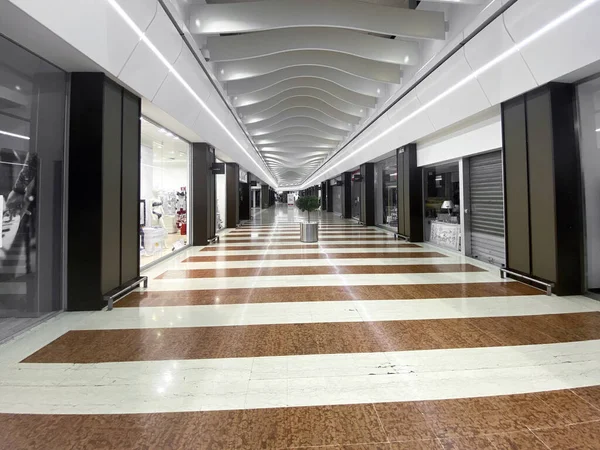 Modena Італійський Супермаркет Коронавірусному Карантині Всі Магазини Закриті — стокове фото