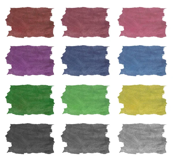 Varicoloured konturlar boya seti