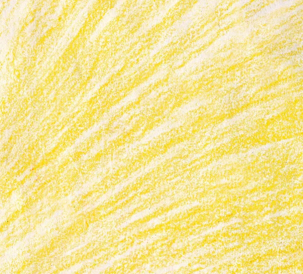 Штрихи Желтого Карандаша Находятся Белом Фоне Абстрактный Фон — стоковое фото