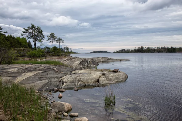 Lago Ladoga Più Grande Lago Acqua Dolce Europa Trova Nel — Foto Stock