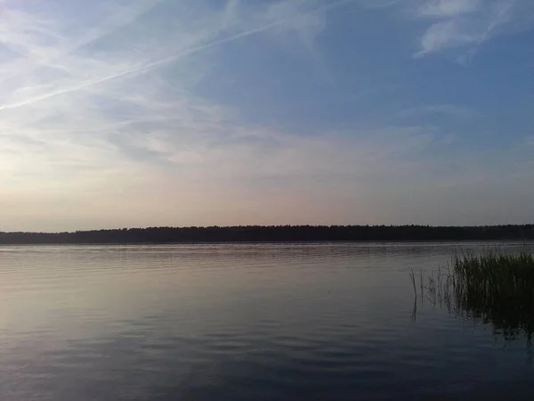 Sommar Och Höst Aktiv Flod Natur Resa — Stockfoto