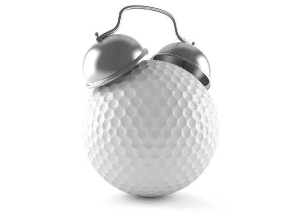 Alerta bola de golfe — Fotografia de Stock