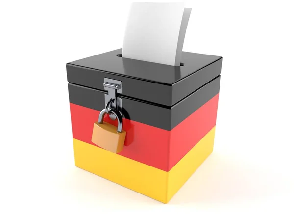 德国全民投票概念 — 图库照片