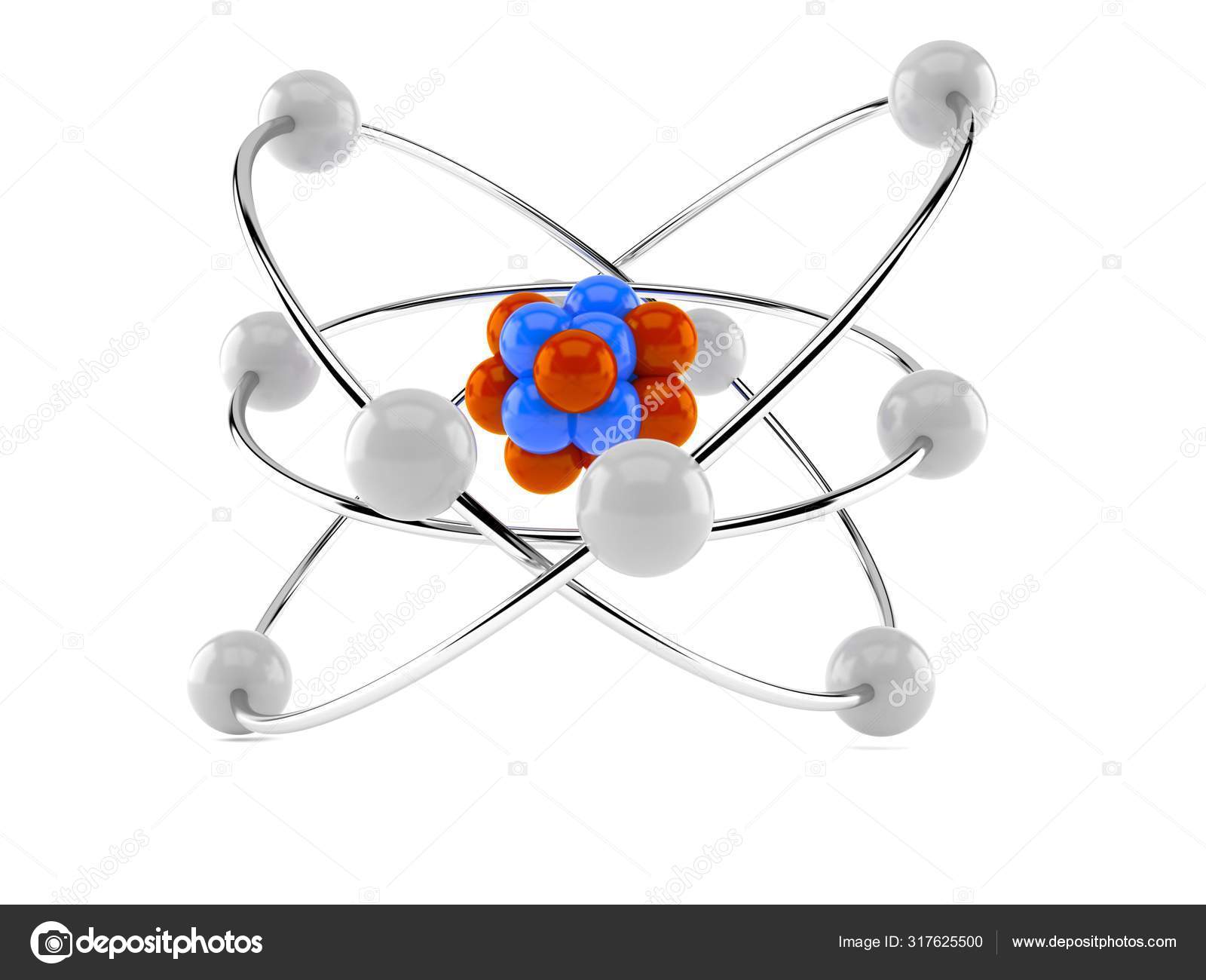 原子模型 图库照片 C Talaj