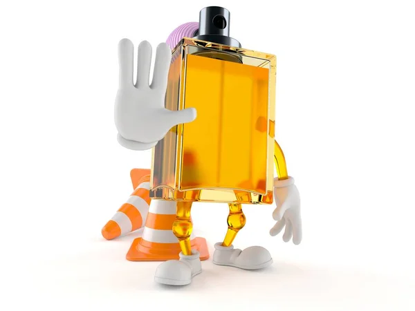 Perfumeryjny gest zatrzymania — Zdjęcie stockowe