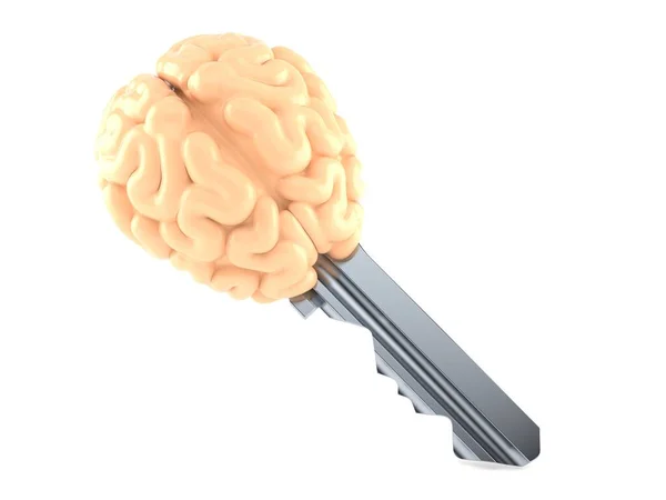 Brain key — Stock Photo, Image