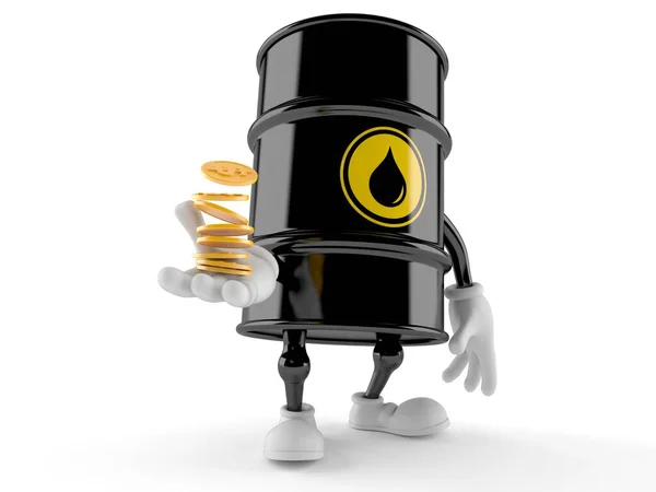 Barrica de petróleo — Foto de Stock