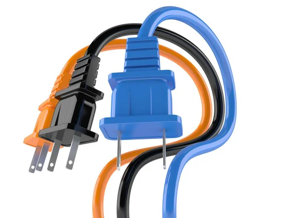 Electric plugs — Stock Photo, Image