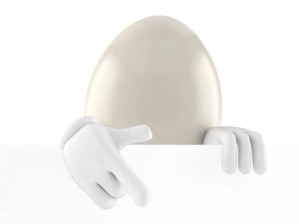 달걀 캐릭터 — 스톡 사진