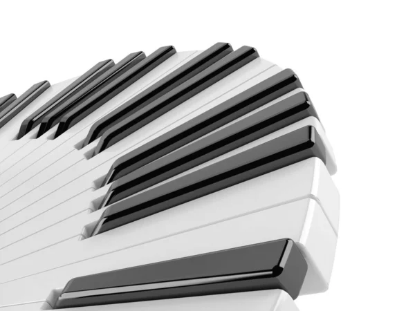 Piano keyboard — Stockfoto