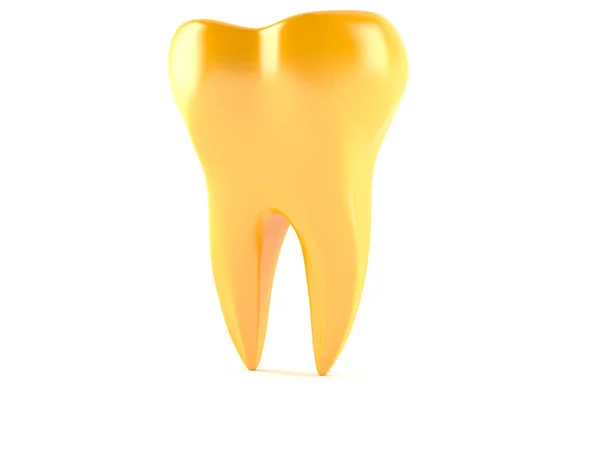 Dente dourado — Fotografia de Stock