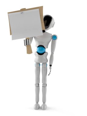 Levhası olan Android