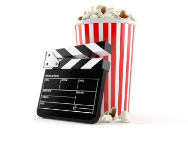 Film sayfalı patlamış mısır.
