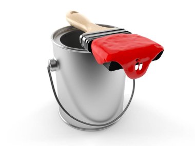 Boya ile paintbrush olabilir