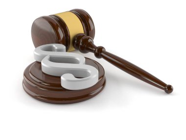 Paragraph with gavel