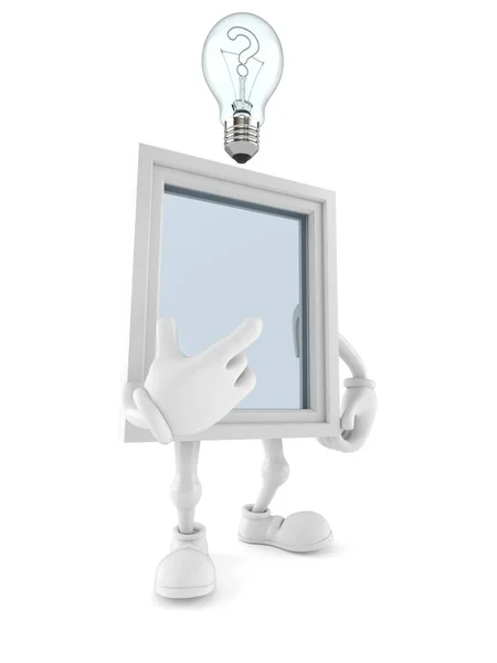 Window character thinking