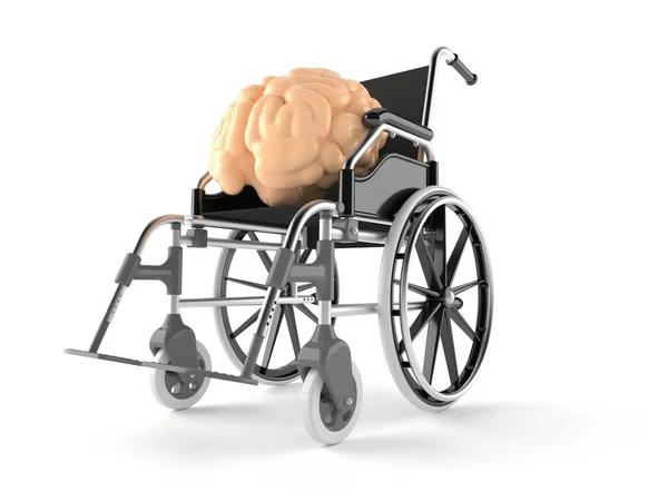 Silla de ruedas con cerebro —  Fotos de Stock