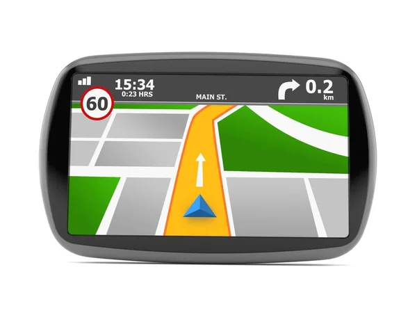 GPS navigatie — Stockfoto