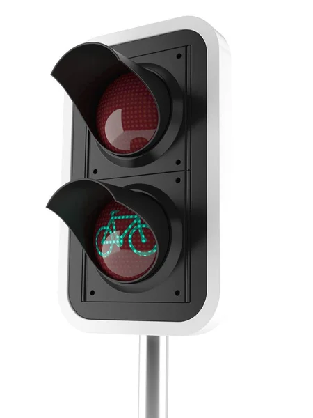 Bike traffic light — Stock Photo, Image