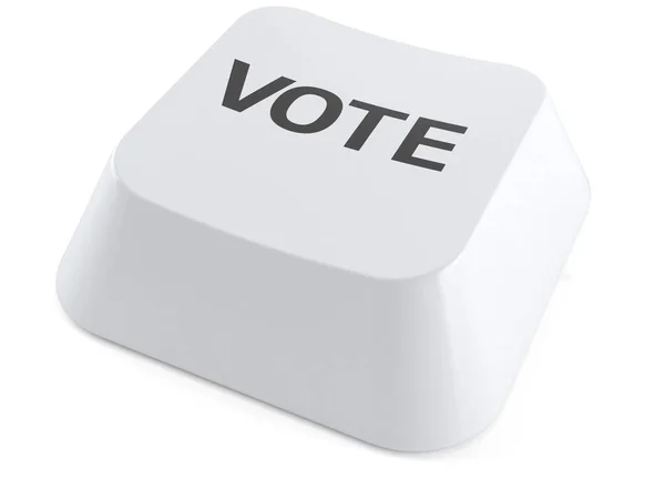 Έννοια της ηλεκτρονικής ψηφοφορίας — Φωτογραφία Αρχείου
