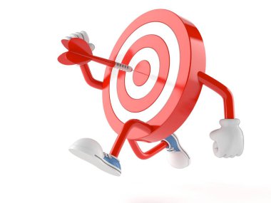 Boğa gözü karakteri koşuyor